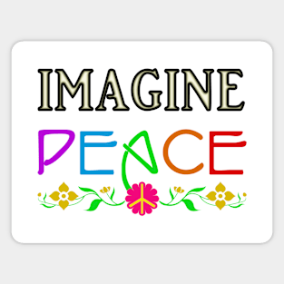 Imagine Peace Magnet